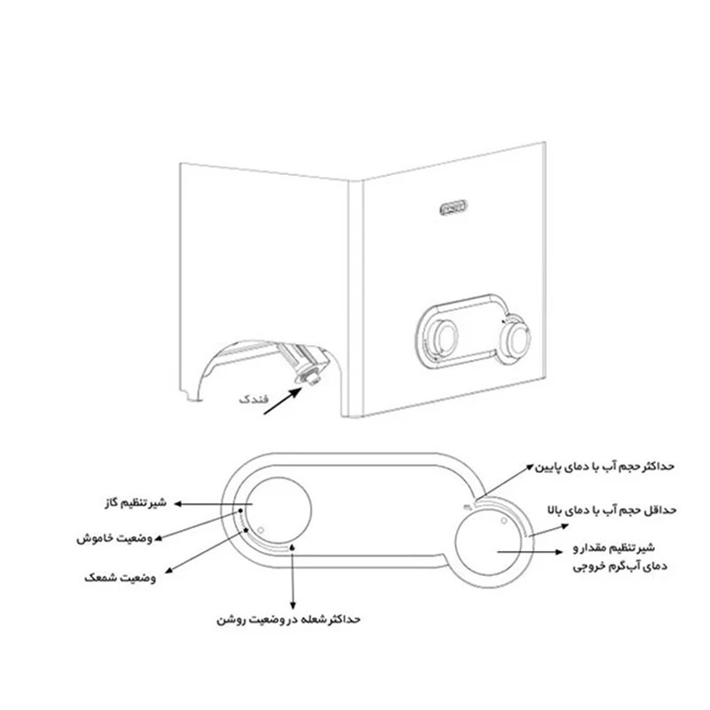  آبگرمکن دیواری 4318 