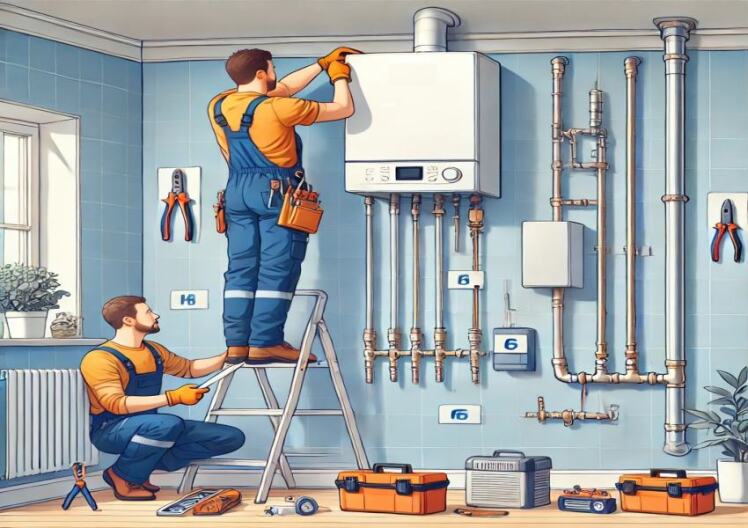 صفر تا صد نصب و راه‌اندازی پکیج بوتان در رشت + راهنمای تخصصی 