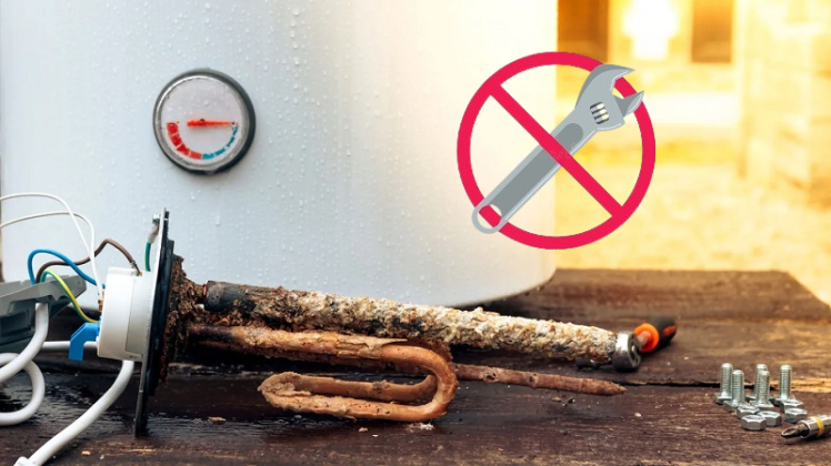 یک آبگرمکن جدید که سرد شدن آب و نیاز به تعمیر و سرویس را متوقف کرد!